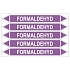 Značení potrubí, formaldehyd